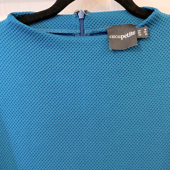 ✨Host Pick✨ ASOS Teal Blue Up Tight Loose Bottom Top Dress - Picture 8 of 10